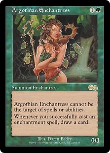 Argothian Enchantress Urza's Saga